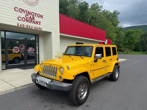 Baja Yellow Clearcoat 2015 Jeep Wrangler Unlimited Sahara