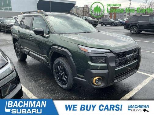 Deep Emerald Green 2026 Subaru Outback Wilderness