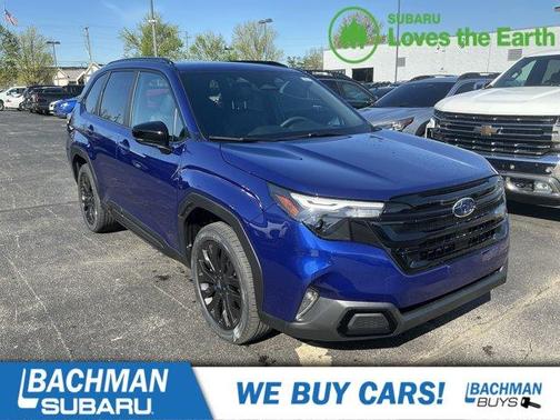 Sapphire Blue Pearl 2026 Subaru Forester Sport