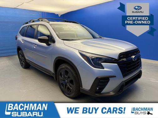 Ice Silver Metallic 2025 Subaru Ascent Onyx Edition Touring