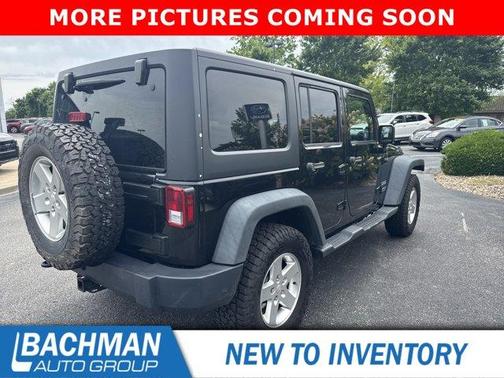 Black Clearcoat 2014 Jeep Wrangler Unlimited Sport