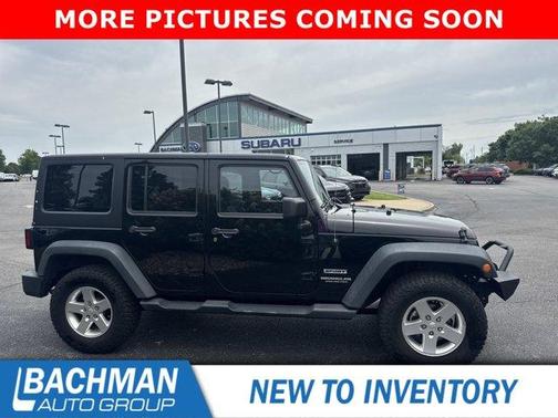 Black Clearcoat 2014 Jeep Wrangler Unlimited Sport