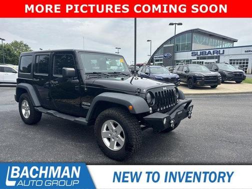 Black Clearcoat 2014 Jeep Wrangler Unlimited Sport