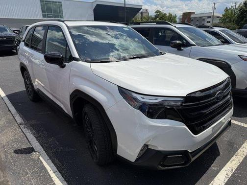 Crystal White Pearl 2026 Subaru Forester Sport