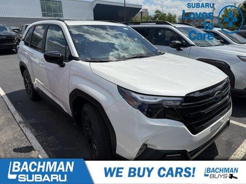Crystal White Pearl 2026 Subaru Forester Sport
