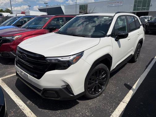 Crystal White Pearl 2026 Subaru Forester Sport