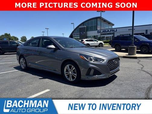 Machine Gray 2018 Hyundai SONATA Sport