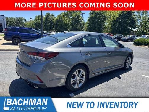 Machine Gray 2018 Hyundai SONATA Sport