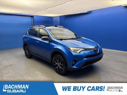 Electric Storm Blue 2017 Toyota RAV4 SE
