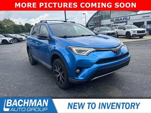 Electric Storm Blue 2017 Toyota RAV4 SE