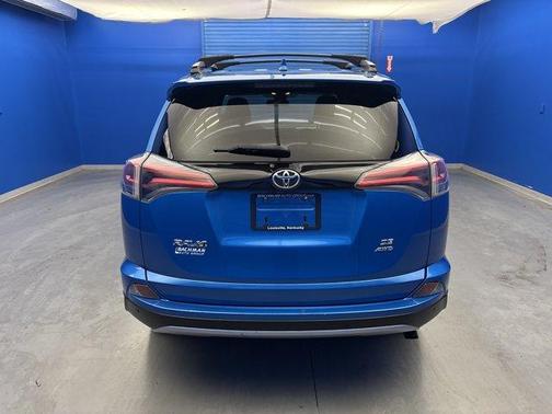 Electric Storm Blue 2017 Toyota RAV4 SE