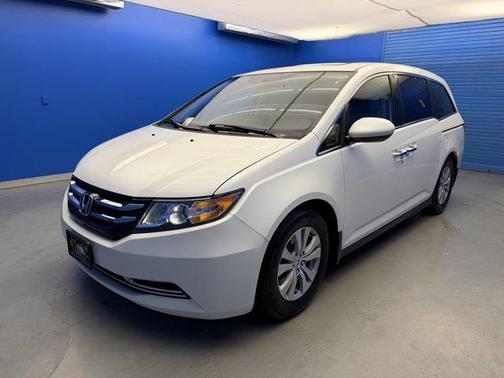White Diamond Pearl 2014 Honda Odyssey EX-L