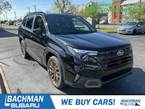 Crystal Black Silica 2026 Subaru Forester Sport