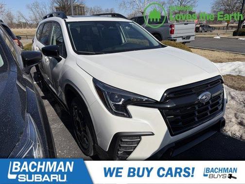 Crystal White Pearl 2026 Subaru Ascent Onyx Edition Touring