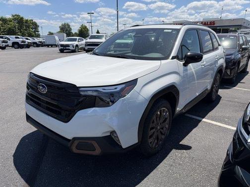 Crystal White Pearl 2026 Subaru Forester Sport