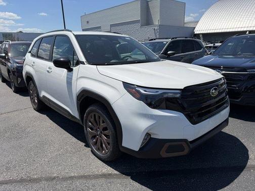 Crystal White Pearl 2026 Subaru Forester Sport