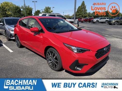 Pure Red 2026 Subaru Impreza Sport