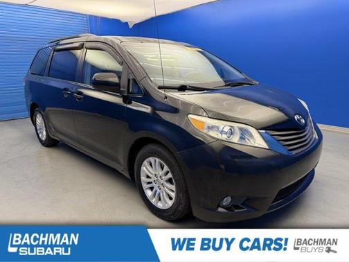 Black 2011 Toyota Sienna XLE