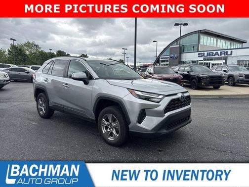 Silver Sky Metallic 2024 Toyota RAV4 Hybrid XLE