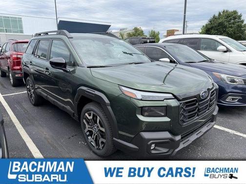 Deep Emerald Green 2026 Subaru Outback Touring XT