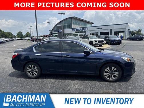 Obsidian Blue Pearl 2013 Honda Accord LX