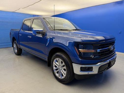 Atlas Blue Metallic 2024 Ford F-150 XLT