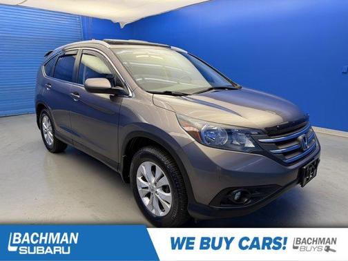 Urban Titanium Metallic 2014 Honda CR-V EX-L