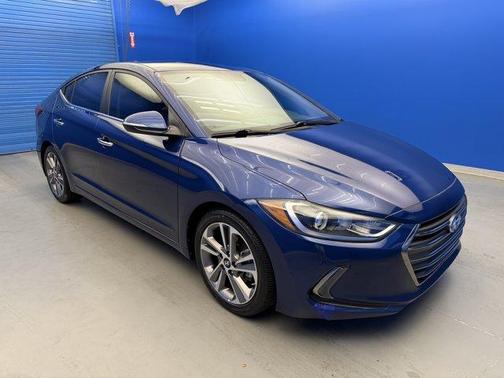 Lakeside Blue 2017 Hyundai ELANTRA Limited