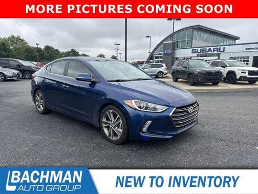 Lakeside Blue 2017 Hyundai ELANTRA Limited