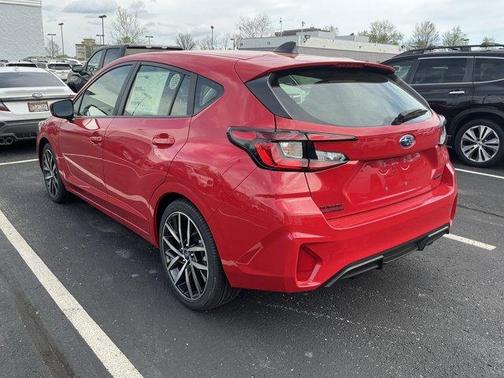 Pure Red 2026 Subaru Impreza Sport