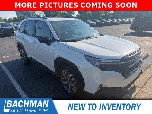 Crystal White Pearl 2025 Subaru Forester Touring