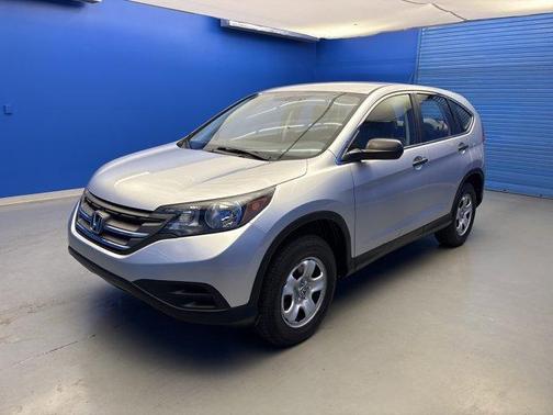 Alabaster Silver Metallic 2014 Honda CR-V LX