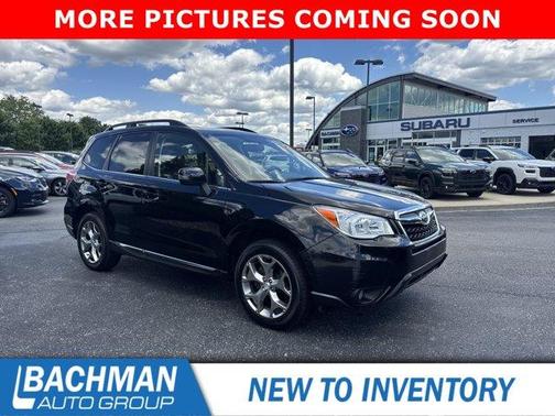 Crystal Black Silica 2015 Subaru Forester 2.5i Touring