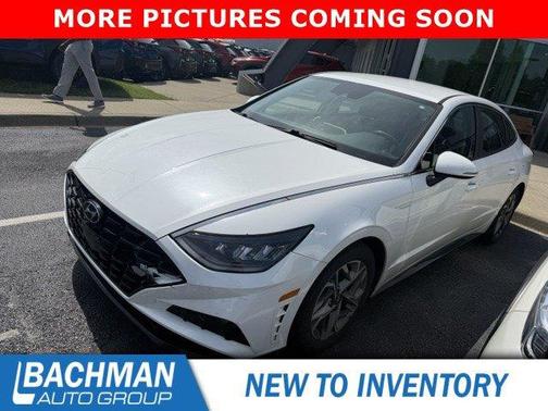 Quartz White 2021 Hyundai SONATA SEL
