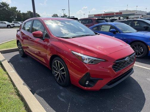 Pure Red 2026 Subaru Impreza Sport