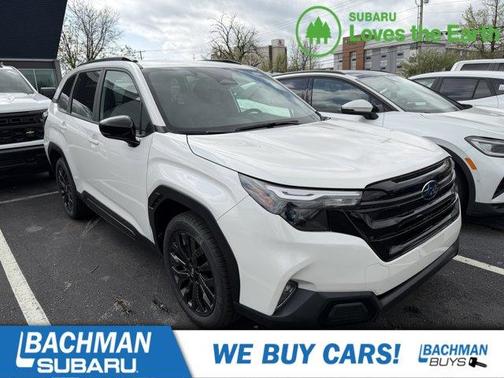 Crystal White Pearl 2026 Subaru Forester Sport