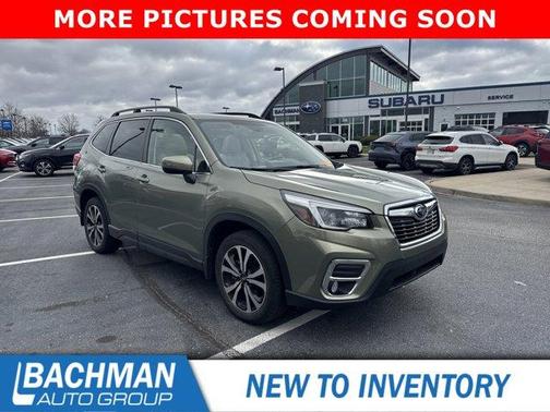 Jasper Green Metallic 2021 Subaru Forester Limited
