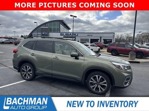 Jasper Green Metallic 2021 Subaru Forester Limited