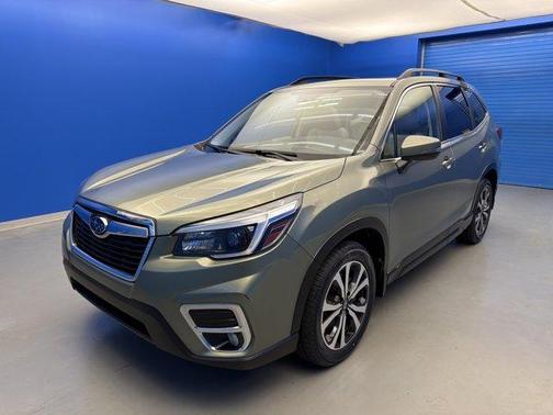Jasper Green Metallic 2021 Subaru Forester Limited