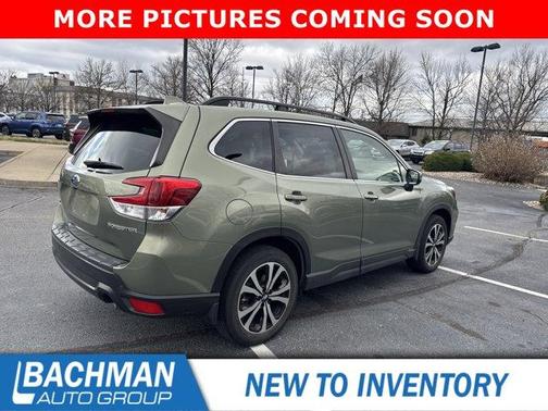 Jasper Green Metallic 2021 Subaru Forester Limited