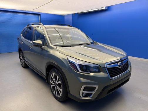 Jasper Green Metallic 2021 Subaru Forester Limited