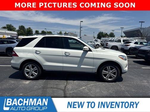 Arctic White 2013 Mercedes-Benz M-Class ML 350
