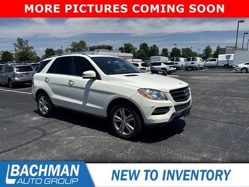 Arctic White 2013 Mercedes-Benz M-Class ML 350
