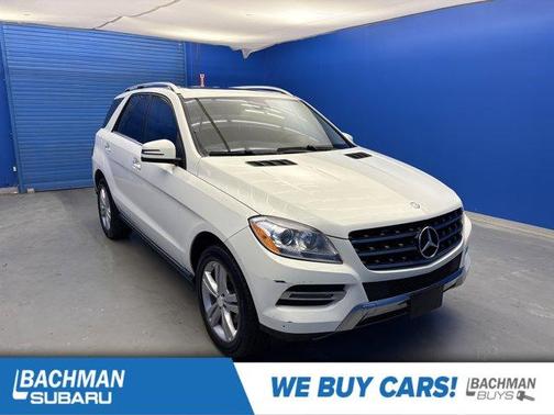 Arctic White 2013 Mercedes-Benz M-Class ML 350