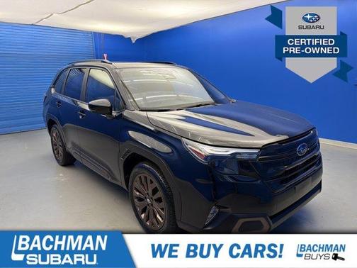 Crystal Black Pearl 2025 Subaru Forester Sport