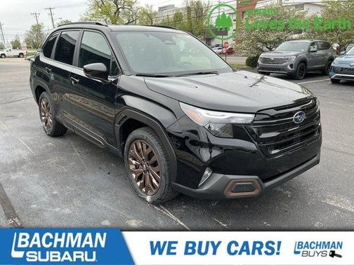 Crystal Black Silica 2026 Subaru Forester Sport