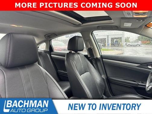 Lunar Silver Metallic 2017 Honda Civic EX-L