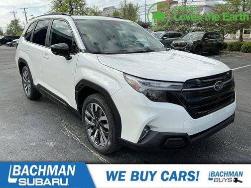 Crystal White Pearl 2026 Subaru Forester Touring