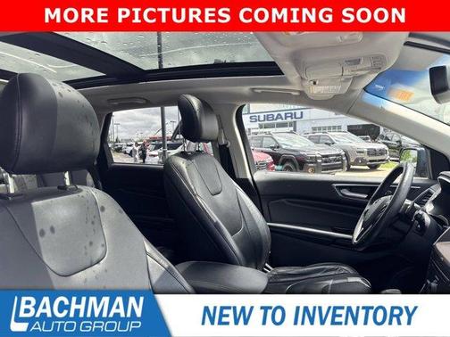 Blue Metallic 2016 Ford Edge Titanium
