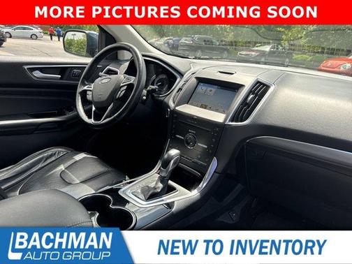 Blue Metallic 2016 Ford Edge Titanium